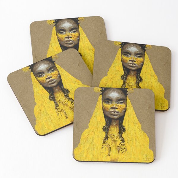 Item preview, Yellow African Bride designed and sold by DeepSymbolism.