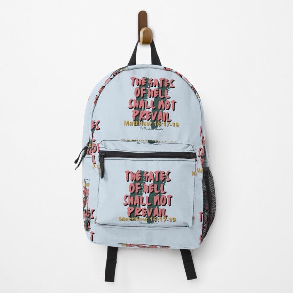 Item preview, The Gates of Hell Shall Not Prevail - Light Blue designed and sold by TheReporter1.