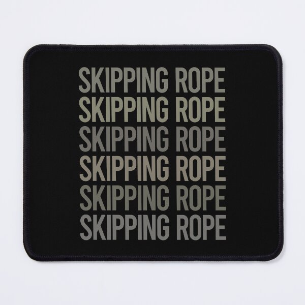 Item preview, Gray Text Art Skipping rope designed and sold by TarynBrown3126.