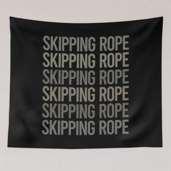 Item preview, Gray Text Art Skipping rope designed and sold by TarynBrown3126.