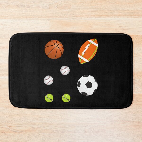 Item preview, Ball Games Football Soccer Baseball Sports Sticker designed and sold by cleoangelalc.