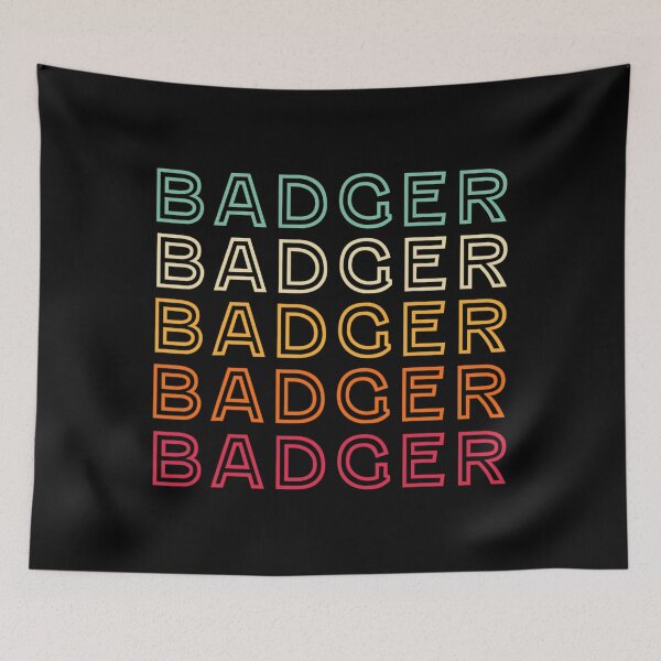 Item preview, Retro Badger Vintage Badger designed and sold by troubledcommand.