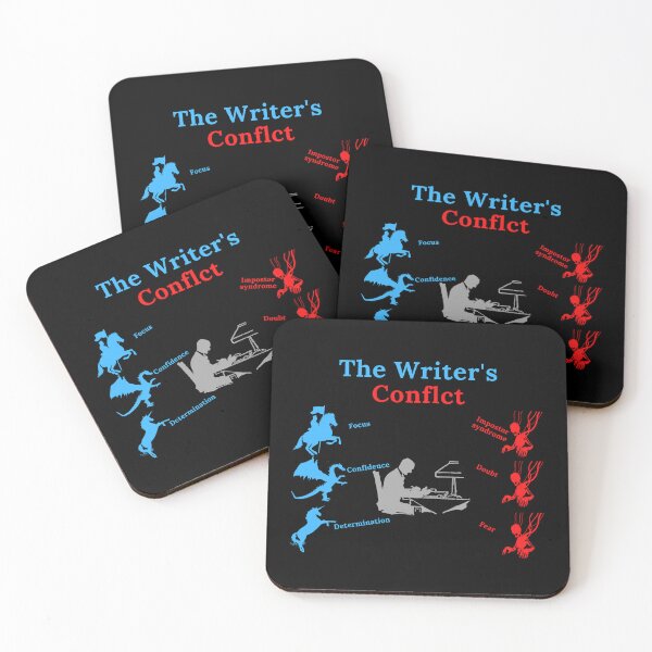Item preview, The Writer's Conflict designed and sold by TheKnightWriter.