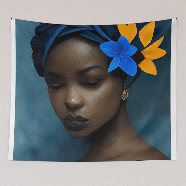 Item preview, Lady of the Blues designed and sold by DeepSymbolism.