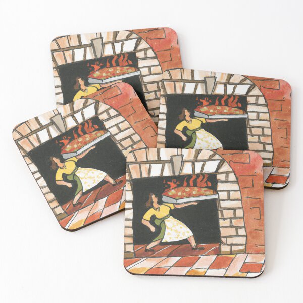 Item preview, Baker Holding A Pizza designed and sold by Zestpond.