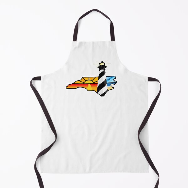 Item preview, North Carolina Outline - Cape Hatteras Lighthouse designed and sold by BuckNerdImages.