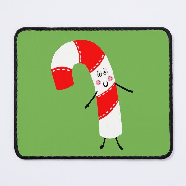 Item preview, Christmas Candy Cane - Green Background designed and sold by Helen McCartney Designs.