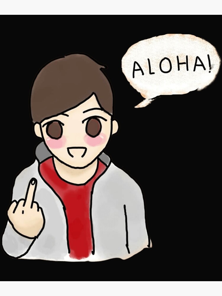 "ALOHA! locke and key " Poster for Sale by LeChaimsa Redbubble