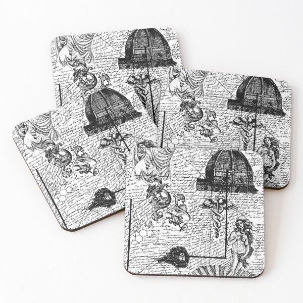 Item preview, Antique Illustration Style Genius Study Pages - Dark Academia Designs designed and sold by CheHojas.