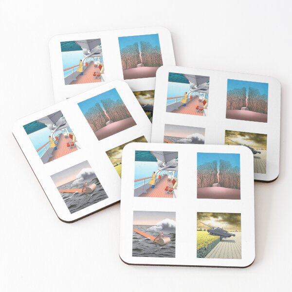 Item preview, Guy Billout paintings - Sticker Pack - Art designed and sold by Alessandro Portavoce.