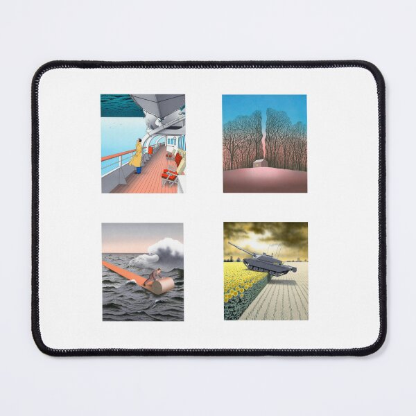 Item preview, Guy Billout paintings - Sticker Pack - Art designed and sold by Alessandro Portavoce.