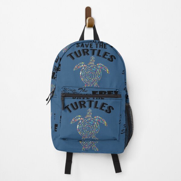 Item preview, Save the turtles keep the sea plastic free shirts, Save the turtles keep the sea plastic free masks, Save the turtles keep the sea plastic free stickers designed and sold by Poussyarts.