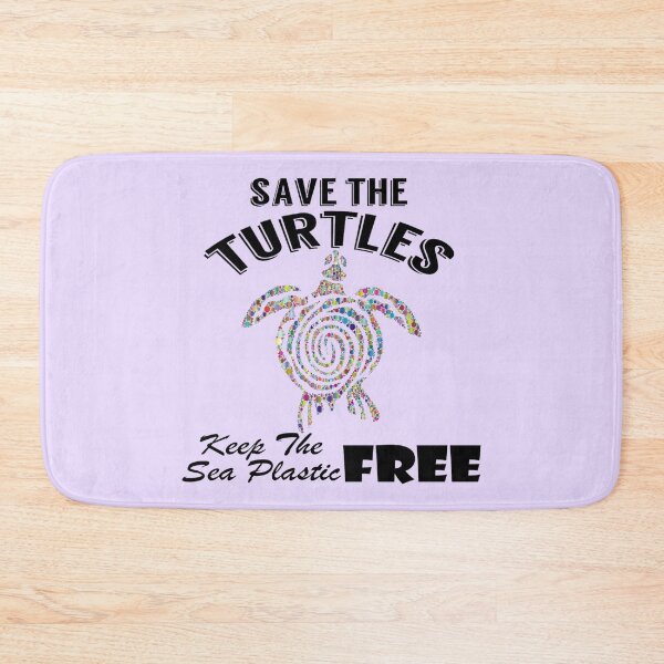 Item preview, Save the turtles keep the sea plastic free shirts, Save the turtles keep the sea plastic free masks, Save the turtles keep the sea plastic free stickers  designed and sold by Poussyarts.