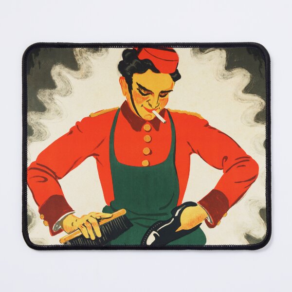 Item preview, SELECTA Creme Impermeable Swiss Waterproof Shoe Polish Cream 1921 Vintage Art Poster  designed and sold by retroposters.