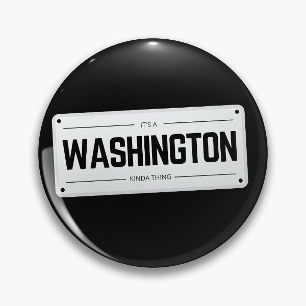 Item preview, Its a WASHINGTON kinda thing number plate  designed and sold by 133DandC.
