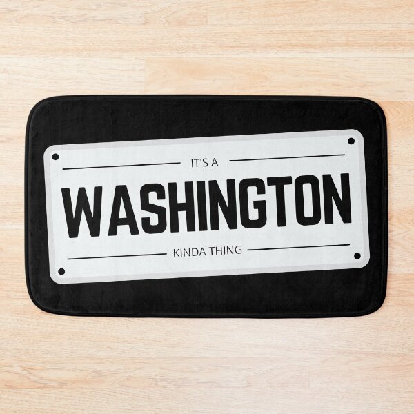 Item preview, Its a WASHINGTON kinda thing number plate  designed and sold by 133DandC.