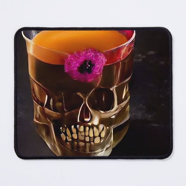 Item preview, Dark Cocktail Skull glass designed and sold by wadelcl.