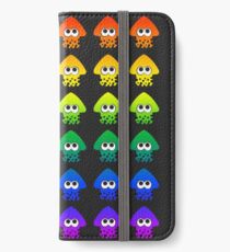 Rainbow Splatoon Squids iPhone Wallet/Case/Skin