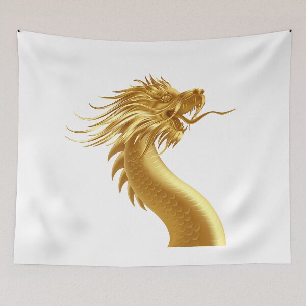 Item preview, Amazing Chinese Golden Dragon  designed and sold by Branislava Tir .
