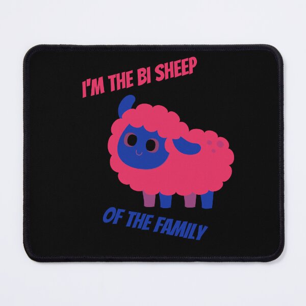 Item preview, I'm The Bi Sheep Of The Family For Proud Bisexual Folks In Black designed and sold by LuckyKermit.