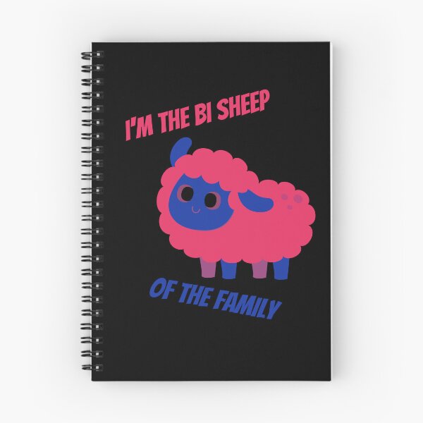 Item preview, I'm The Bi Sheep Of The Family For Proud Bisexual Folks In Black designed and sold by LuckyKermit.