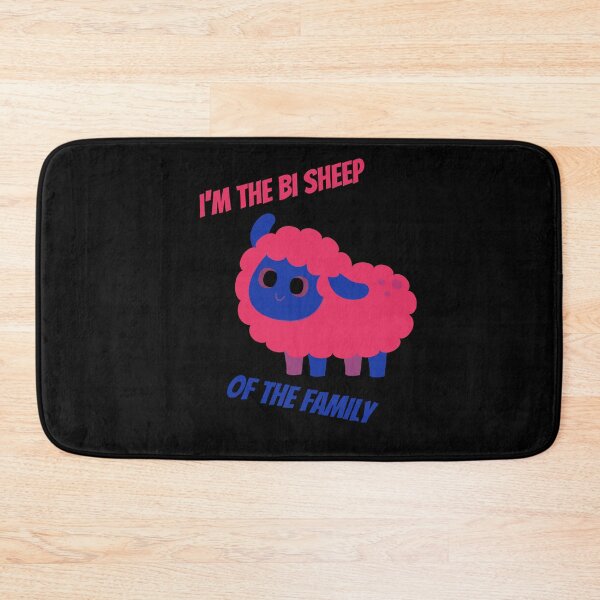Item preview, I'm The Bi Sheep Of The Family For Proud Bisexual Folks In Black designed and sold by LuckyKermit.