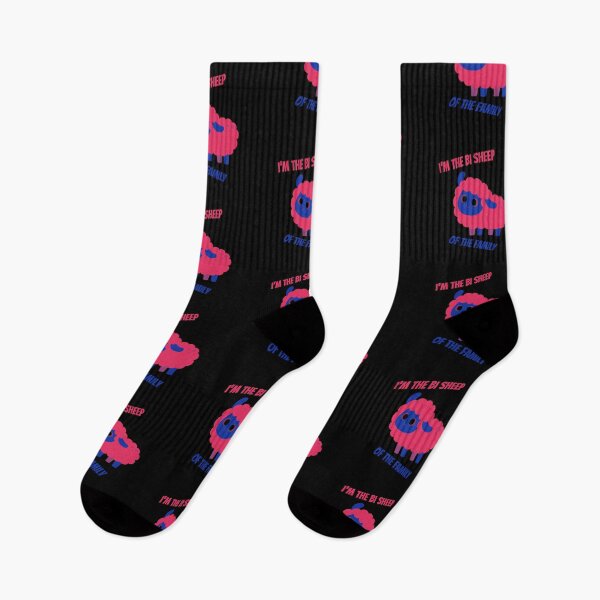 Item preview, I'm The Bi Sheep Of The Family For Proud Bisexual Folks In Black designed and sold by LuckyKermit.