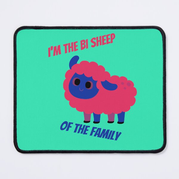 Item preview, I'm The Bi Sheep Of The Family For Proud Bisexual Folks In Green designed and sold by LuckyKermit.