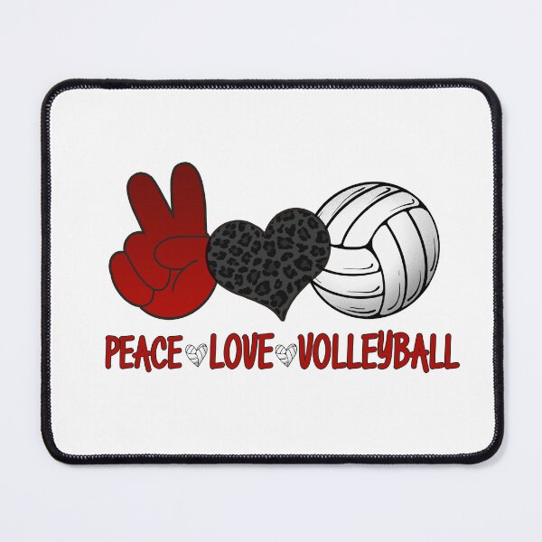 Item preview, Peace Love Volleyball designed and sold by Leslie Graves.