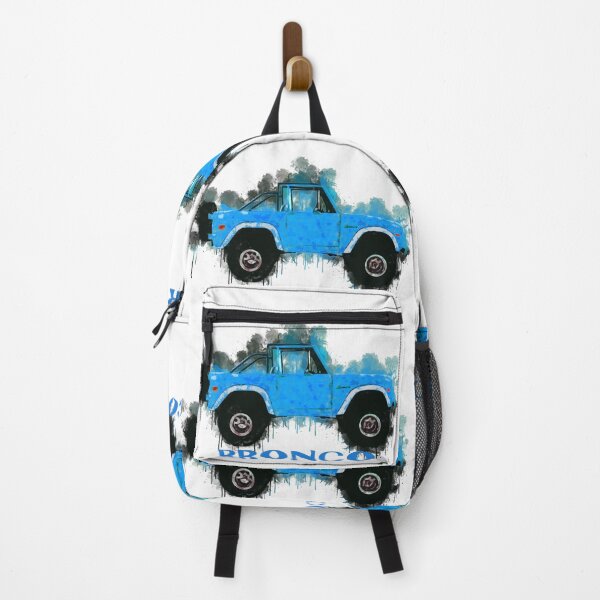 Item preview, Ford Bronco Splash blue designed and sold by Aaaah Eeeek Studio.