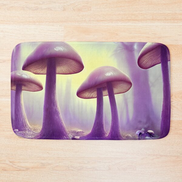 Item preview, AI Generated Art, Mushroom Forest, Purple  designed and sold by ACC .