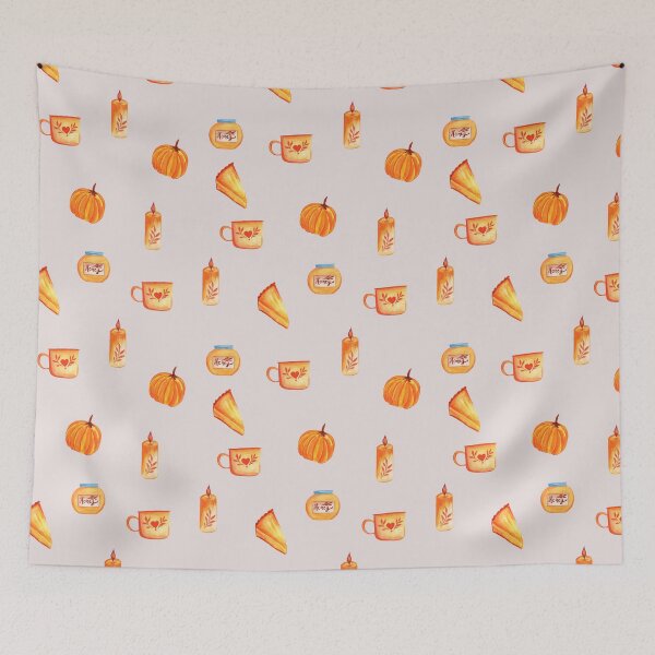 Item preview, "Pumpkin inspired" mini fall treats drawing designed and sold by pinkyfish1010.