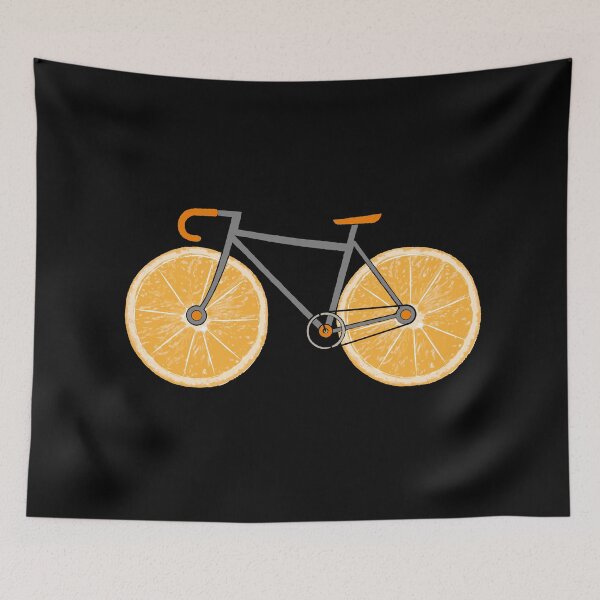 Item preview, Vegan Cycling, Fruit bike, orange bike designed and sold by Pau Baz.