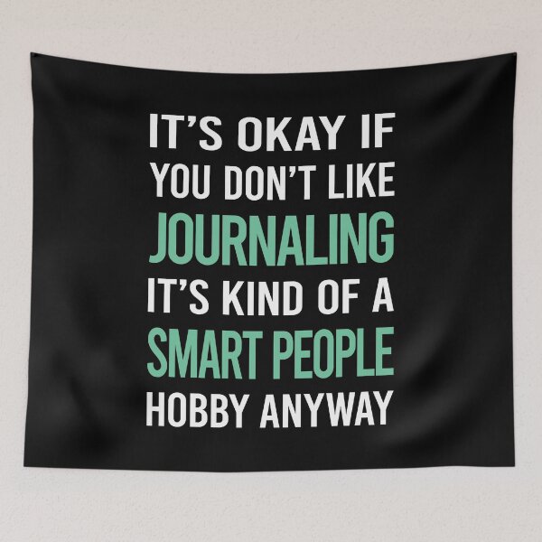 Item preview, Smart People Hobby Journaling designed and sold by RonaldEwing4782.