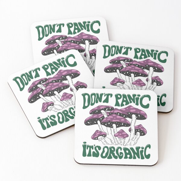 Item preview, Don't Panic It's Organic designed and sold by Olha Horetska.