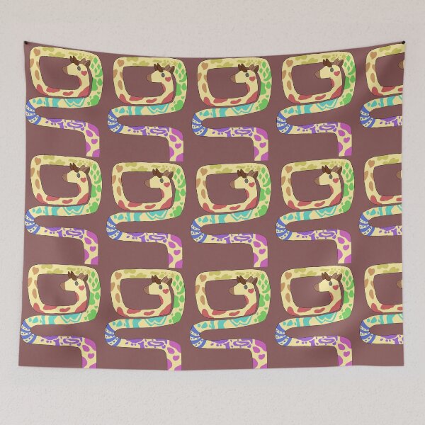 Item preview, Extra long giraffe designed and sold by Spectrumsketch.