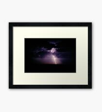 Lightning Framed Print