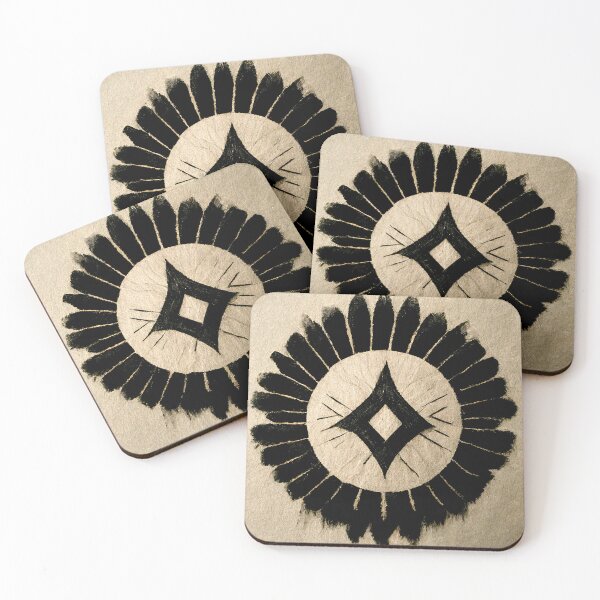Item preview, African Motif Flower designed and sold by DeepSymbolism.