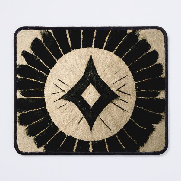 Item preview, African Motif Flower designed and sold by DeepSymbolism.