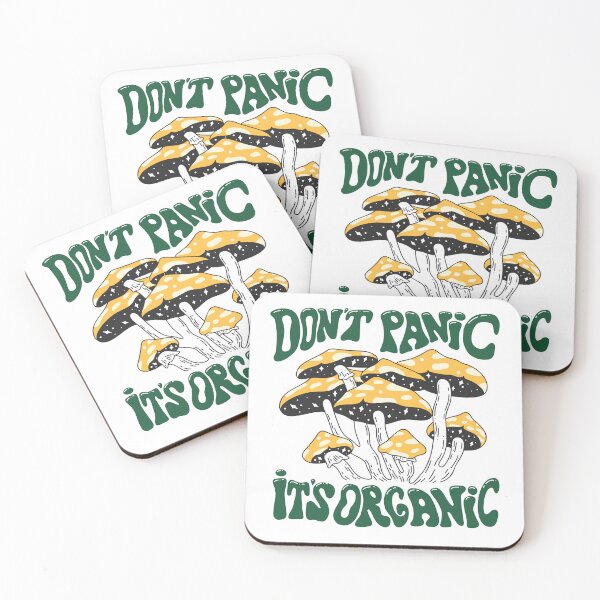 Item preview, Don't Panic, It's Organic designed and sold by Olha Horetska.
