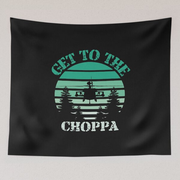 Item preview, Vintage Retro Sunset Get to da Choppa designed and sold by laiwole.