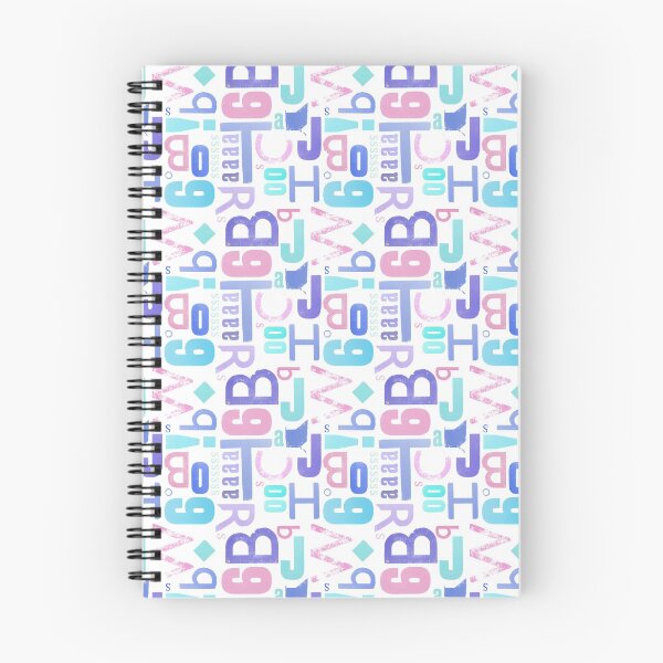 Item preview, Letterpress Pastel Pattern designed and sold by jazzieart.