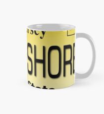 J shore License plate Mug