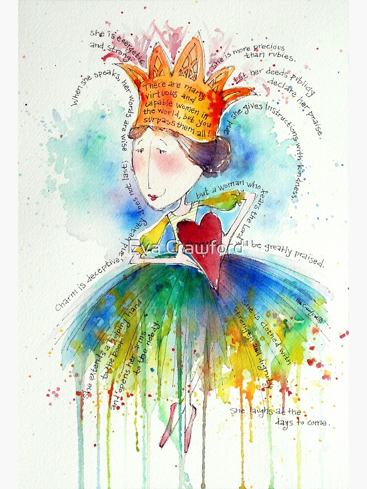 Proverbs 31 Woman by evacrawford
