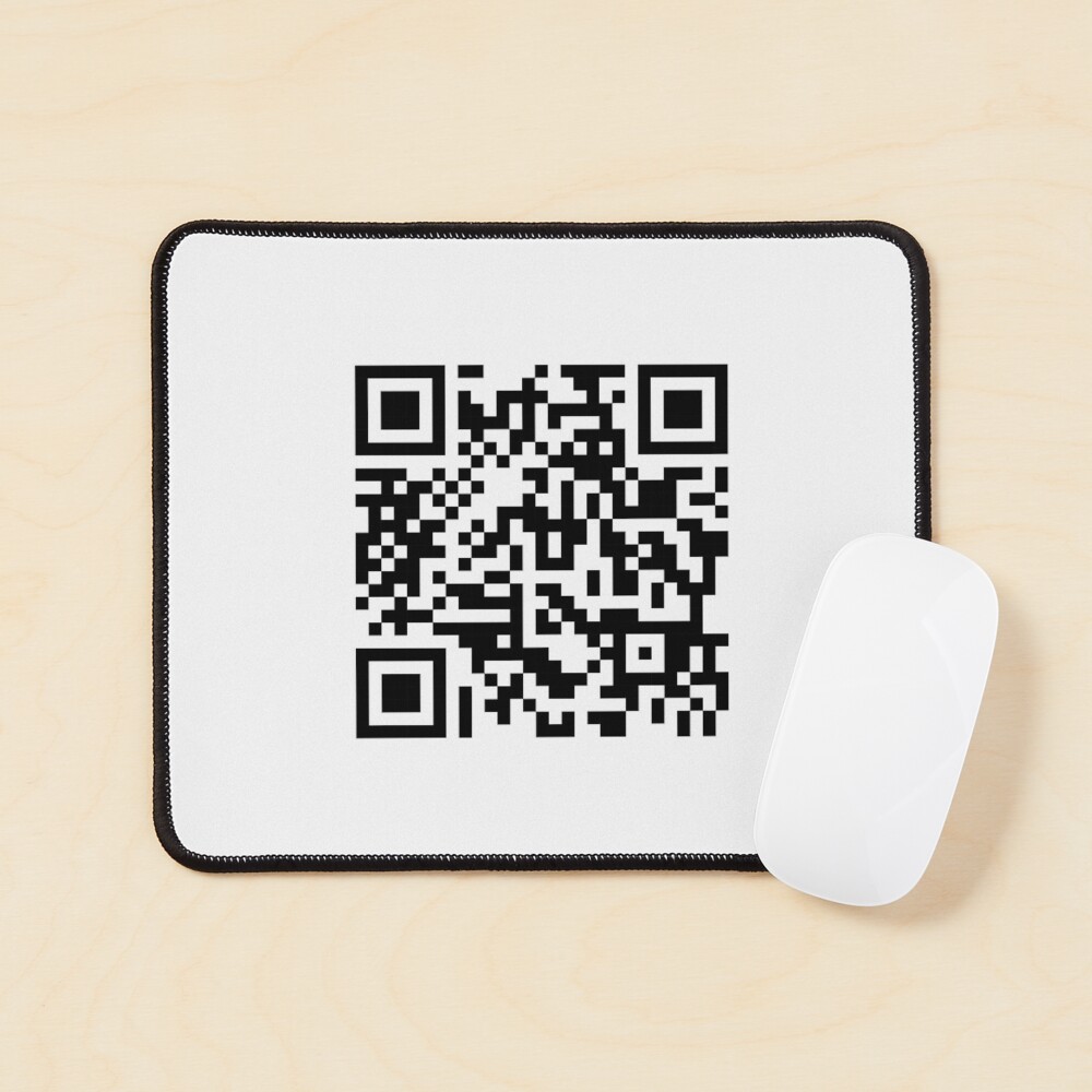 Rick Roll Link QR Code Pin for Sale by magsdesigns