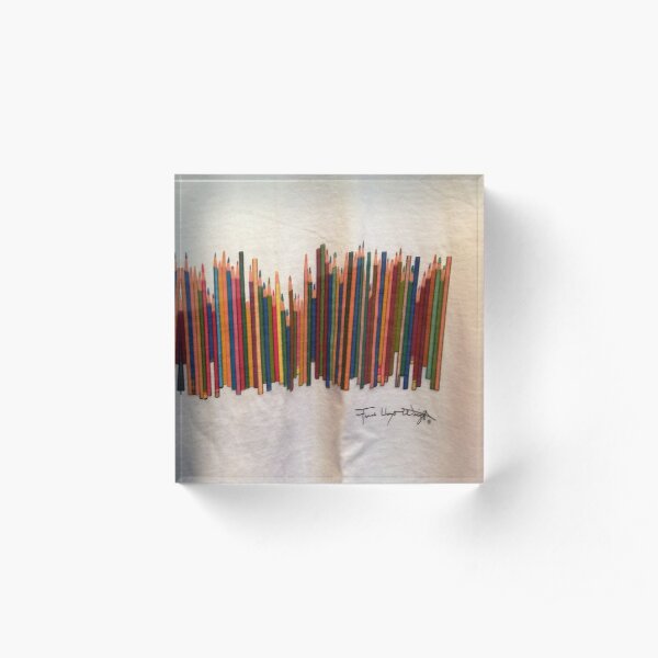 COLORED PENCILS Acrylic Block