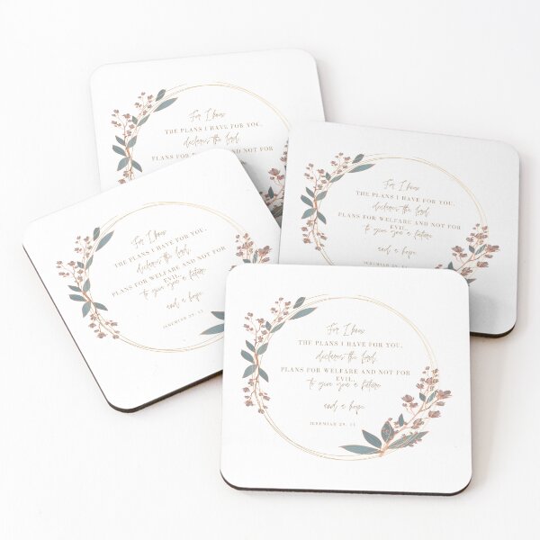 Item preview, Bible Verse Design Jeremiah 29:11 English designed and sold by creative-duo.