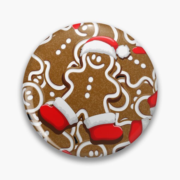 Artikelvorschau, Lebkuchen-Mann-Weihnachtsweihnachtsmann-Plätzchen entworfen und verkauft von BluedarkArt.