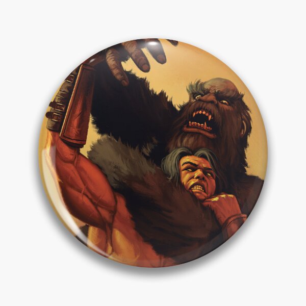 Item preview, Barbarian VS Ape Man designed and sold by DeanSpencerArt.