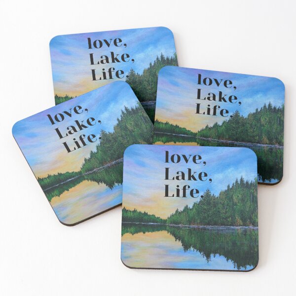 Item preview, Love, Lake, Life. designed and sold by Roy & Tiffany.